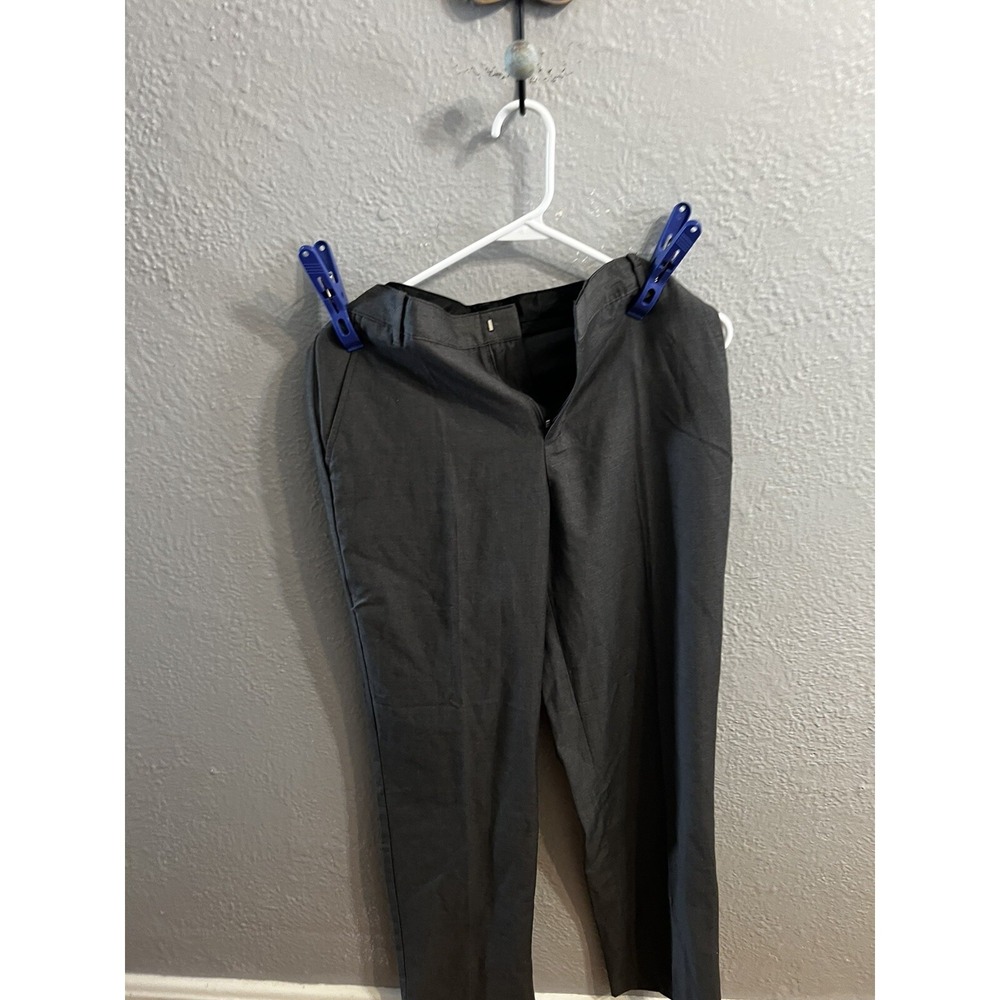 Van Heusen Boys Dress Pants Size 18 Gray